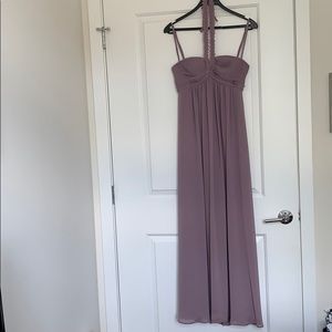Purplish bcbg gown